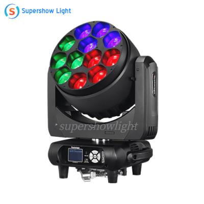 12×40W LED ZOOM WASH MOVING HEAD LIGHT K12 Pro Wash