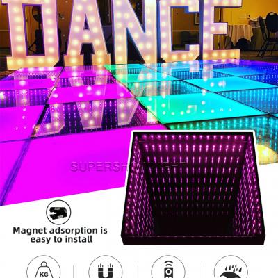 LED 3D Mirror Dance Floor